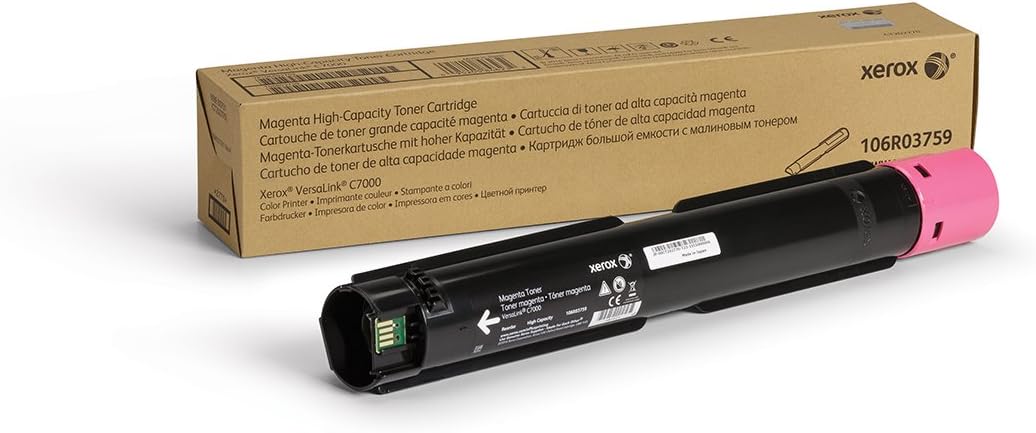 Xerox VersaLink C7000 Magenta High Capacity Toner Cartridge (10,100 Pages) - 106R03759