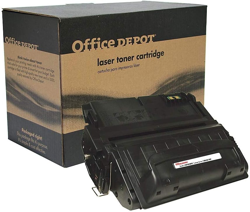 Office Depot® - Reman Toner - HP 42x Reman High-Yield Black Micr Toner Cartridge - HP 42X Remanufacture High-Yield - 14.