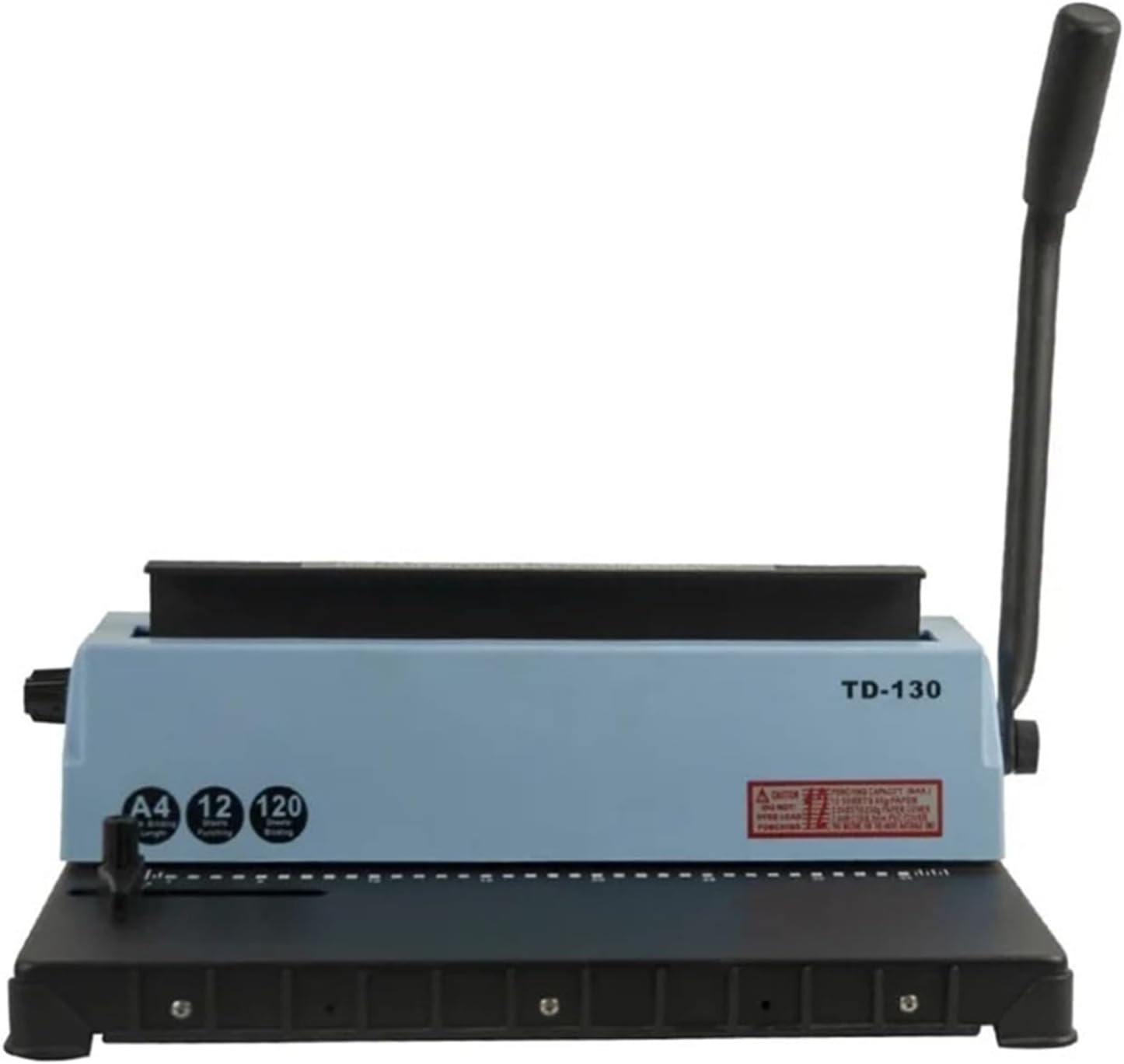 Binding Machines, A4 Wire Binding Machine Double Loop Wire Binder for Office Document School Supplies and Home Binding Iron Ring