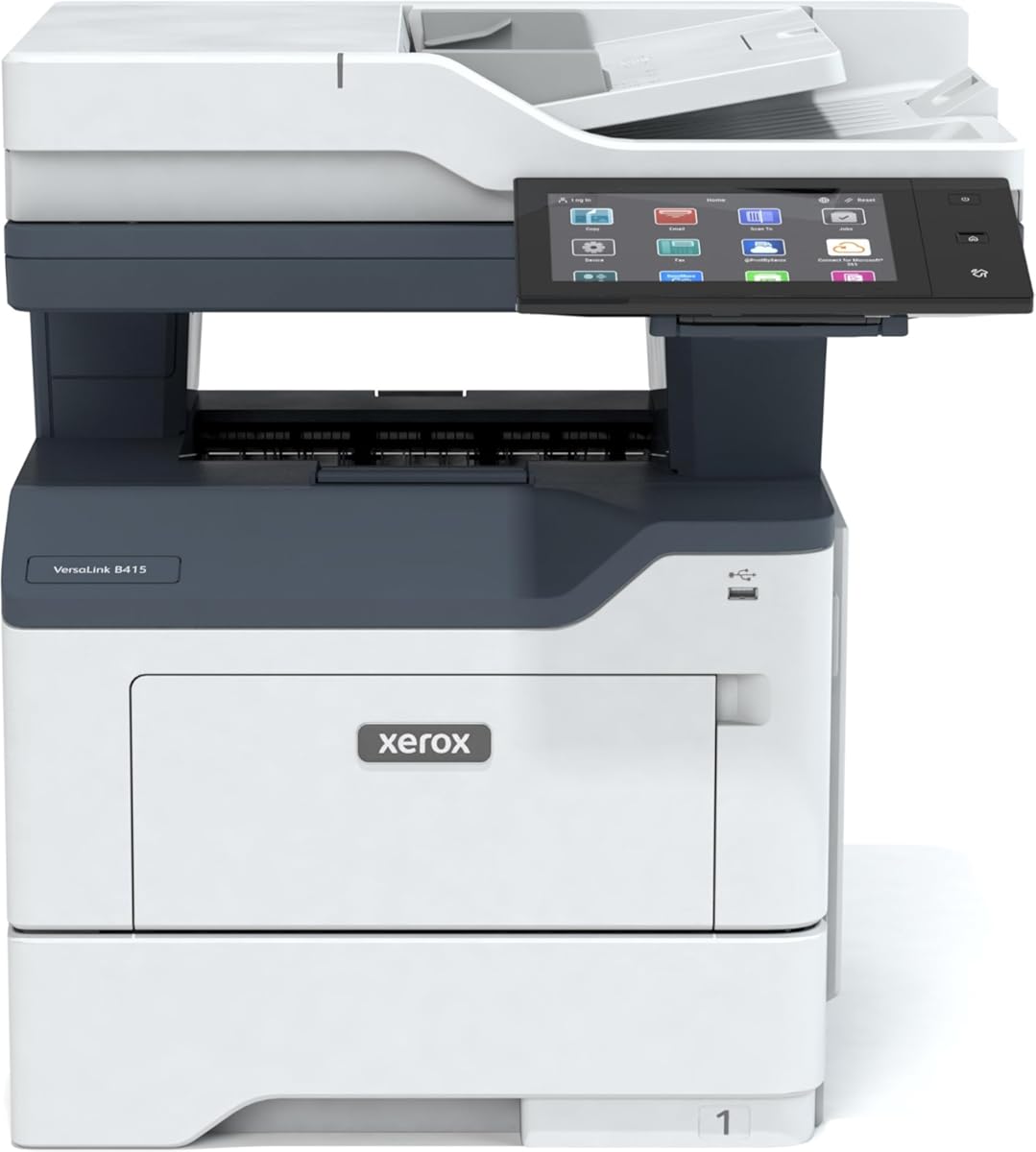Xerox B415DN All-in-One, Laser, B&W, Wireless, DADF, Letter, Print, Scan, Copy, Fax, Energy Star Certified, Up to 50PPM