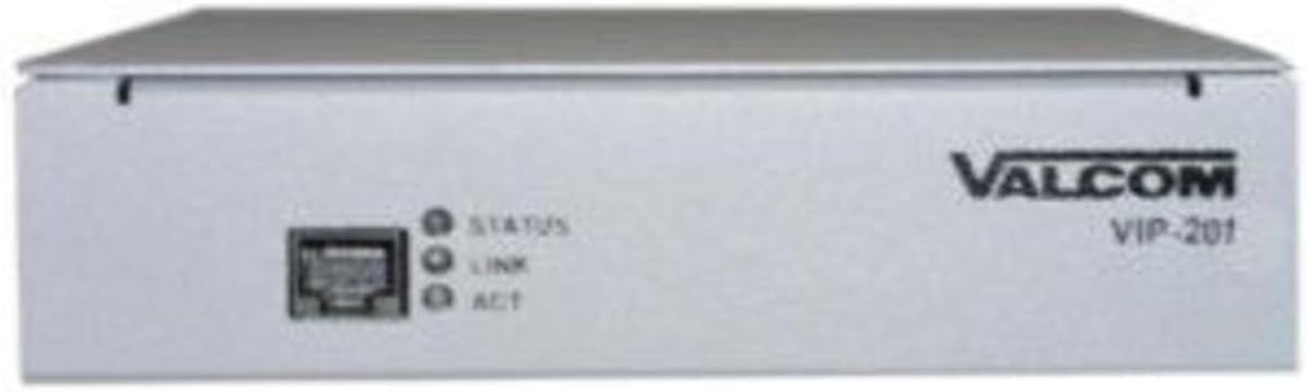 Valcom - VIP-201A - alltel PagePro VIP-201A SIP Paging Gateway - 1 x RJ-45-1U High - Rack-mountable, Desktop