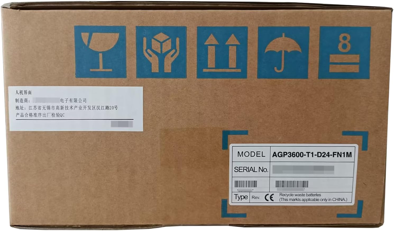 CungSu 1 Pcs AGP3600-T1-D24-FN1M New in Box AGP3600T1D24FN1M Expediated