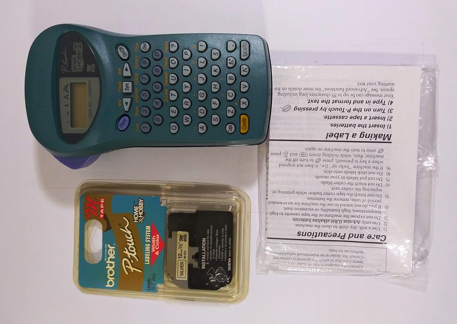 Brother PT85 P-Touch Home and Hobby Labeler