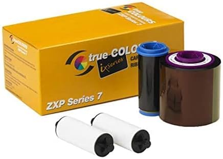 Zebra Technologies 800077-742 True Colors IX Series Color Ribbon with CloudBadging Lite (5 Pack)