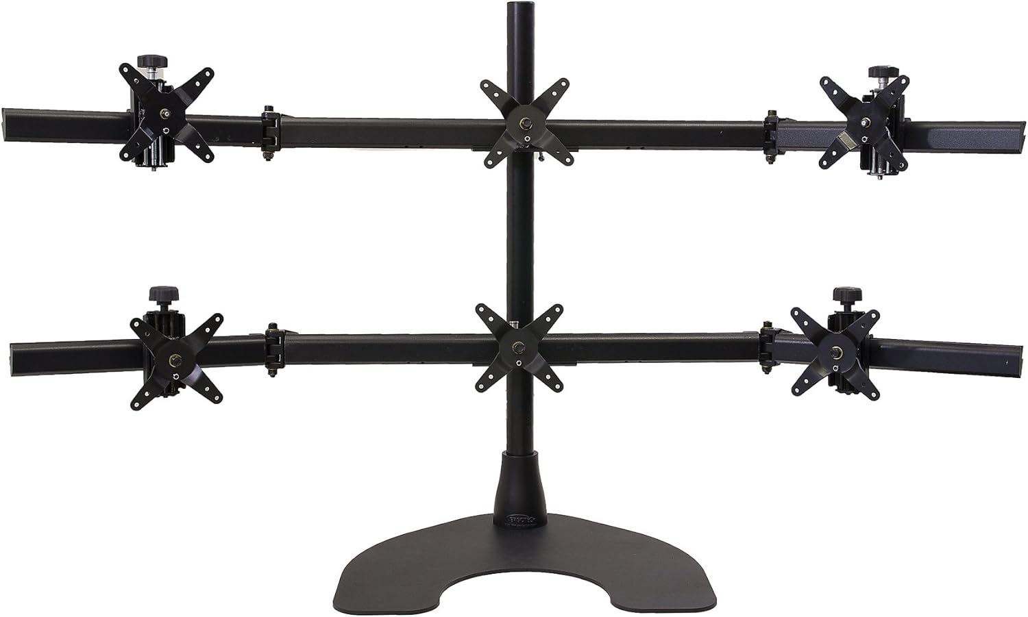 Ergotech Hex 3 Over 3 LCD Monitor Desk Stand (100-D28-B33)