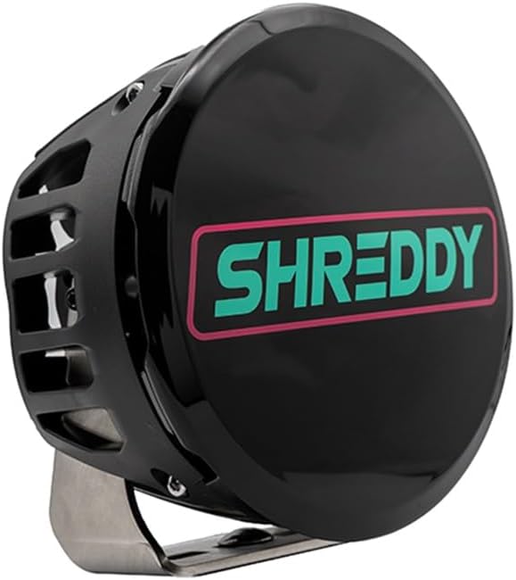 Rigid Industries - x SHREDDY 360-Series 6in Lights w/Wt Bcklght (2) + 6 Covers (2 Pink/2 Teal/2 Blk) (36204-SHREDDY)