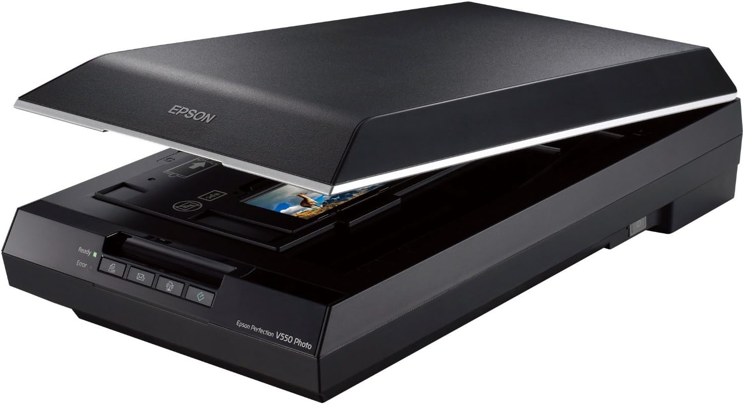 Epson Perfection V550 Color Photo, Image, Film, Negative & Document Scanner with 6400 DPI Optical Resolution