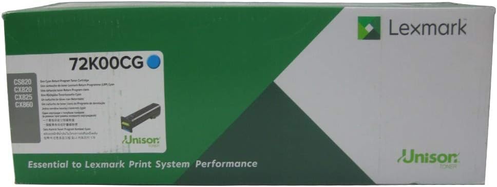 Lexmark Original Toner Cartridge - Cyan