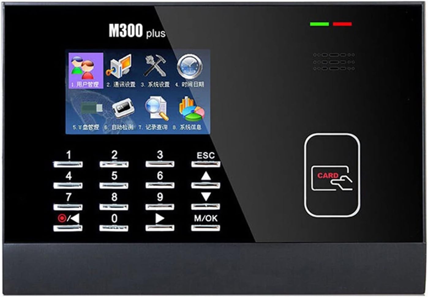 Time Clock Time Clock Biometric Time Attendance Machine EM Card Time Recorder Employee Attendance RFID Card Time Clock Office Electronics Products,