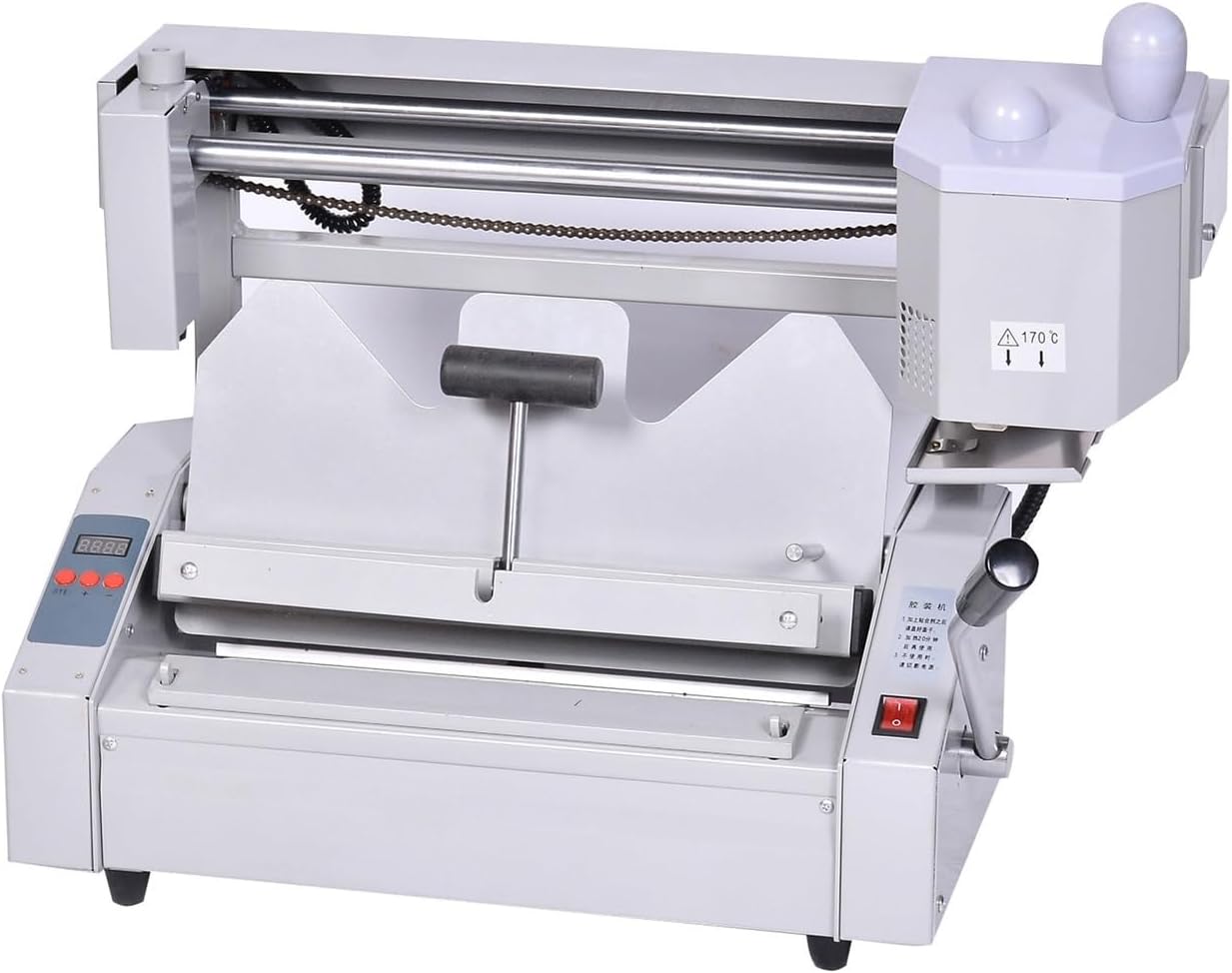 Binding Machine, Melt Glue Binding Machine Bidding Home Wireless Book Into A Volume of Binder,Spiral Binding Machine