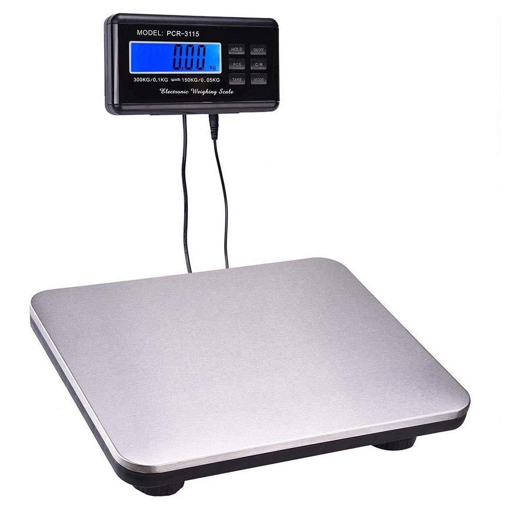 300kg Postal Electronic Scale, High-Precision Electronic Weighing Industrial 150kg Household Called Multi-Functional Home (300Kg/0.1kg)