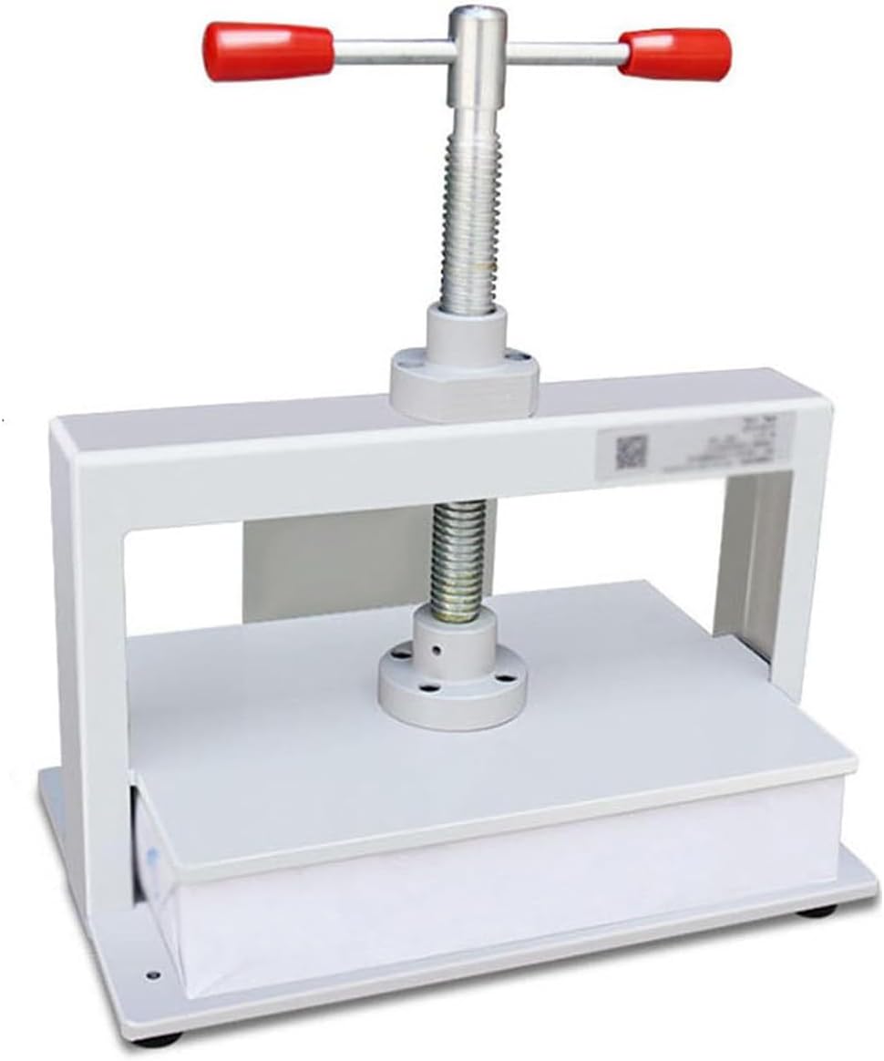 XUXIAO 1500kg Pressure A4 Paper Press Machine, Heavy Duty Bookbinder Double Balance Rod, for Banknotes, Books, Invoices - Bookbinding Press Machine