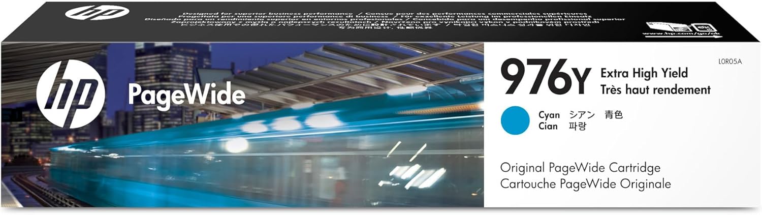 HP 976Y | PageWide Cartridge | XXL Cyan | L0R05A