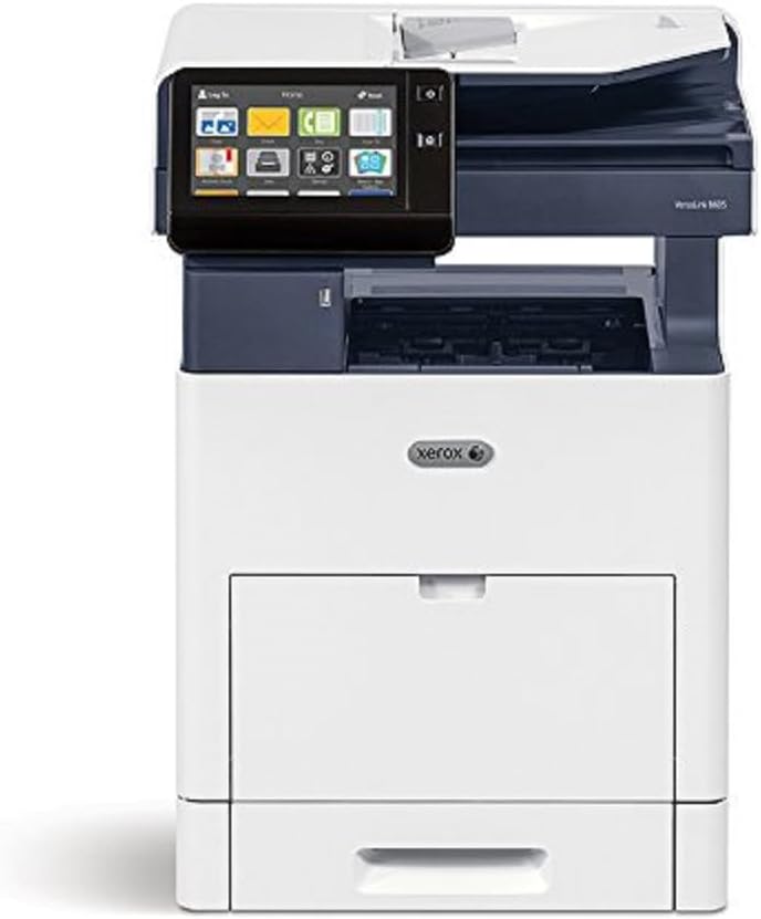 Xerox B605/S Versalink B605 B/W Multifunction Printer Print/Copy/Scan Letter/Legal up to 58 ppm 2-Sided Print USB/Ethernet 550-Sheet Tray 150 Bypass Tray 100-Sheet Dadf 110V Eip 7