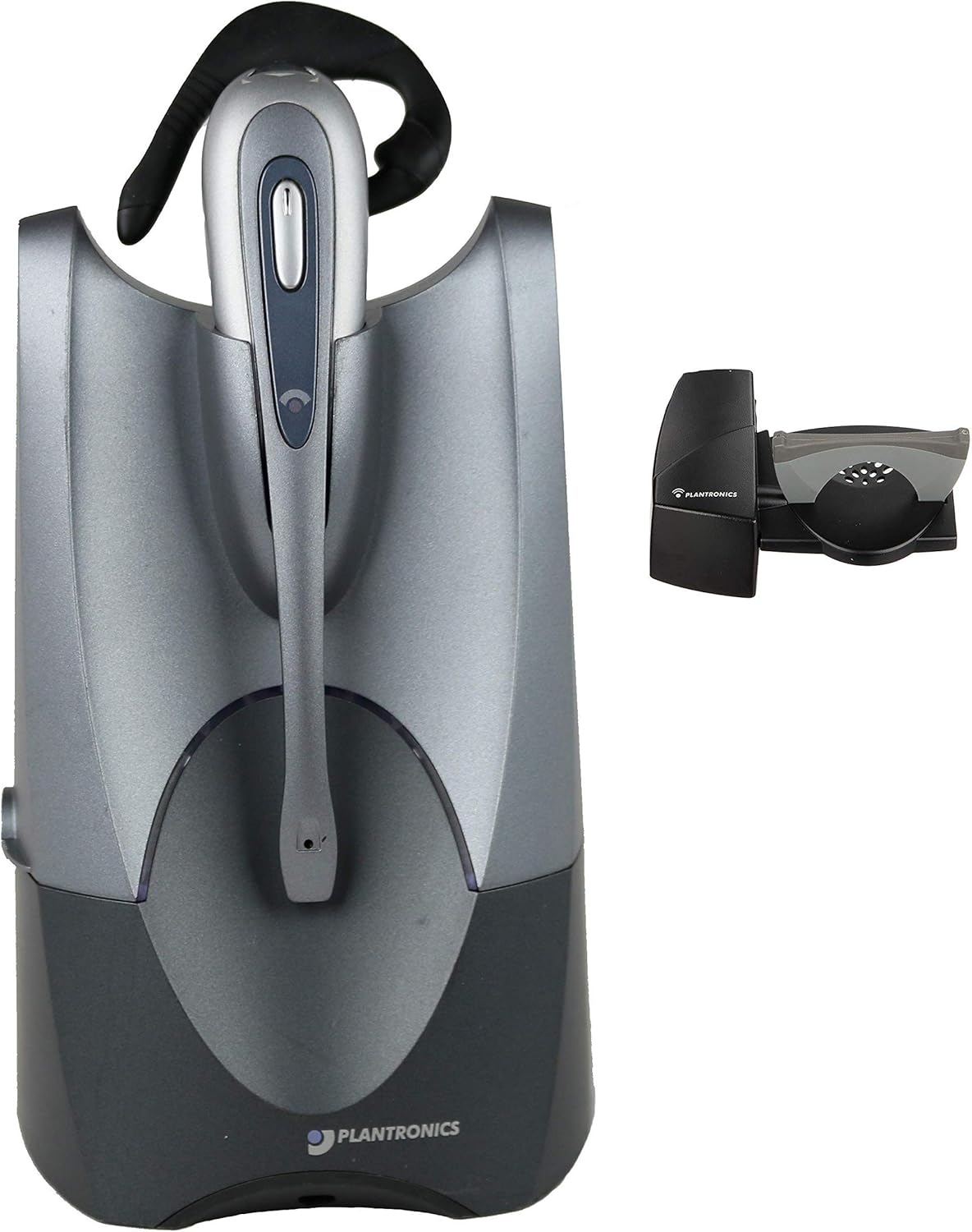 Plantronics CS50 Wireless Headset Bundle with Lifter and Headset Advisor Wipe (Renewed)