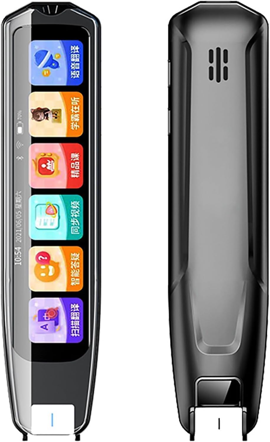 Text-to-Sp Scanner Pen with Touch Sn - Real-Time Voice Translation and Aurate Text Extraction Device for Dyslexia - Ideal for Students and Data Input