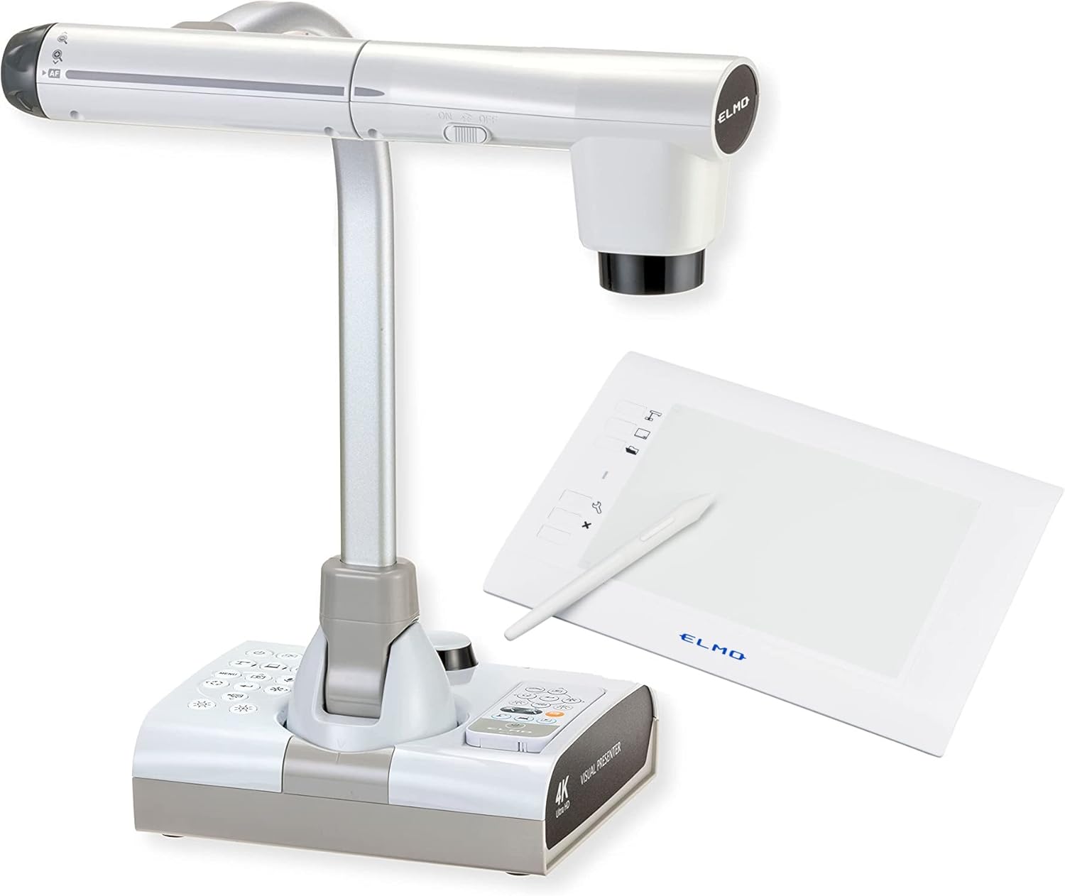Elmo 1380 Model TT-12G Interactive Document Camera, 4K Ultra HD, 12MP 1/2.3