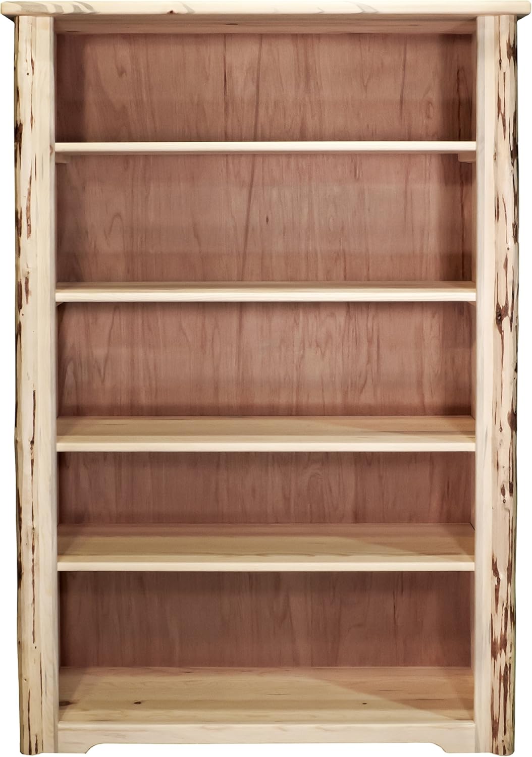 Montana Woodworks Montana Collection Bookcase, Clear Lacquer Finish