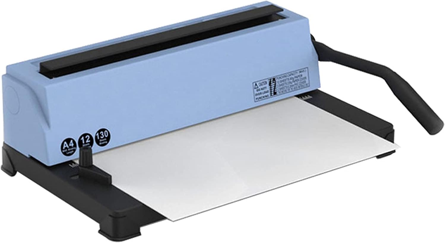 JKSVTF Binding Machine Comb 10 Hole Financial Binding Machine Clip Strip Punching Binding Machine A3/A4 Paper Document Binding Machine, Clip Strip Punching Machine