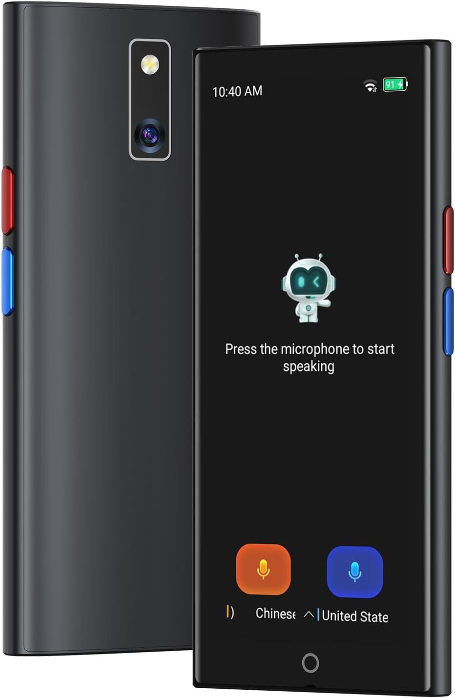 Language Translator Device, 2026 Upgraded Chip Two Way Real-Time Voice Translator, 150 Languages AI/Online/Offline/Group/Phone Translation, No WiFi Needed, 5.5