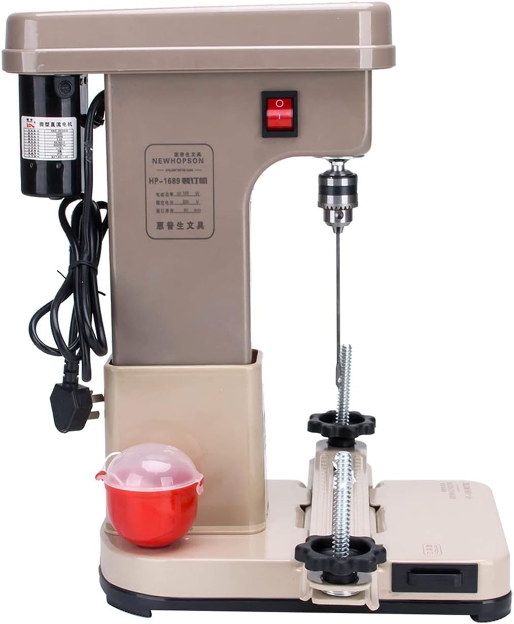 JKSVTF Heavy Duty Bookbinding Machine Electric Punching Machine, Financial Documents, Electric Binding Machine, Punching Documents, Book Data, Automatic Binding Machine