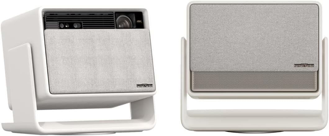 XGIMI HORIZON S Pro 2024 NEW 4K Projector, Dolby Vision, 1800 ISO Lumens, 110% BT.2020, Built-in Flexible Stand, Intelligent Screen Adaption, 2 x 12W Harman Kardon