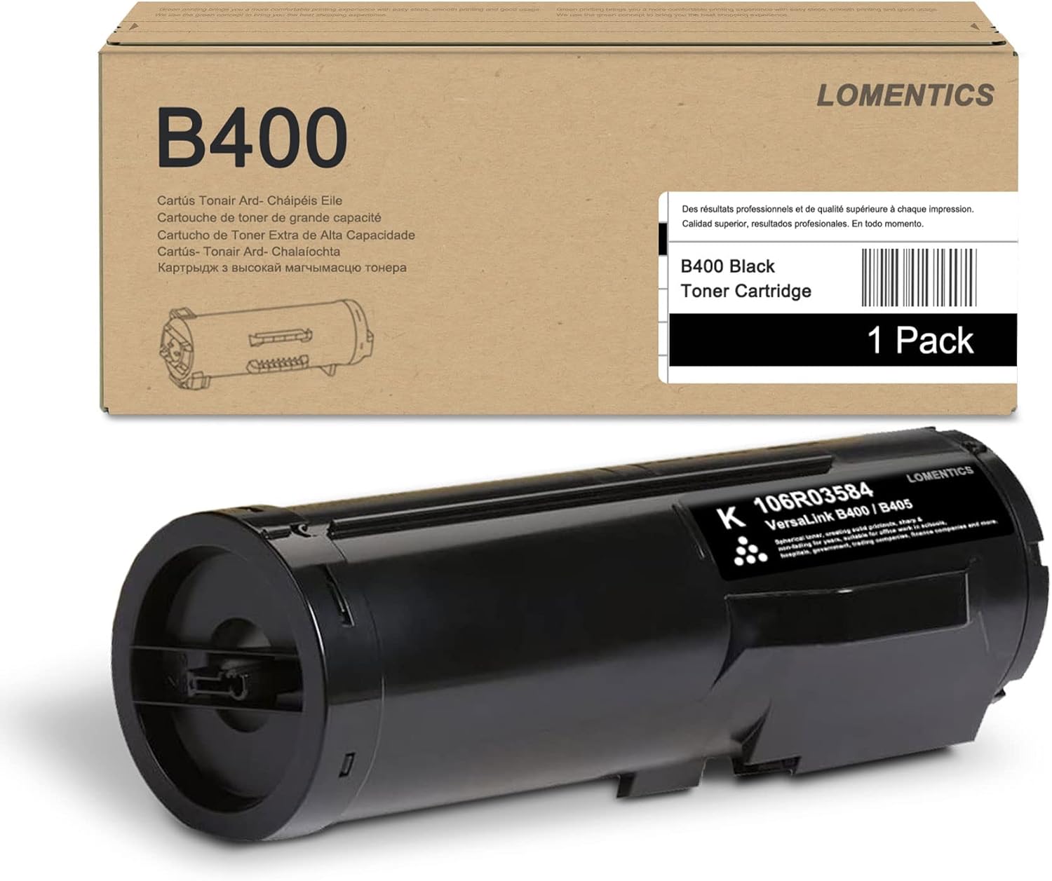 VersaLink B400/B405 Black Extra High Capacity Toner Cartridge (1-Pack) - Loets Compatible 106R03584 Toner Cartridge Replacement for Xerox VersaLink B400 B405 B400N B400DN B405N B405DN Printer
