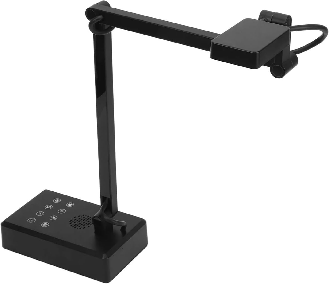 Book Scanner, 5pcs Document Webcam Brightness Adjustable Camera Multi Angle Adjustment for Conferencing,Portable