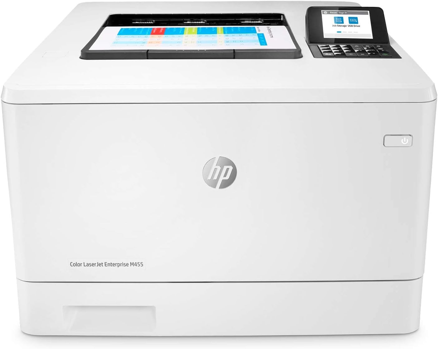 HP Color LaserJet Enterprise M455dn Duplex Printer (3PZ95A) (Renewed)