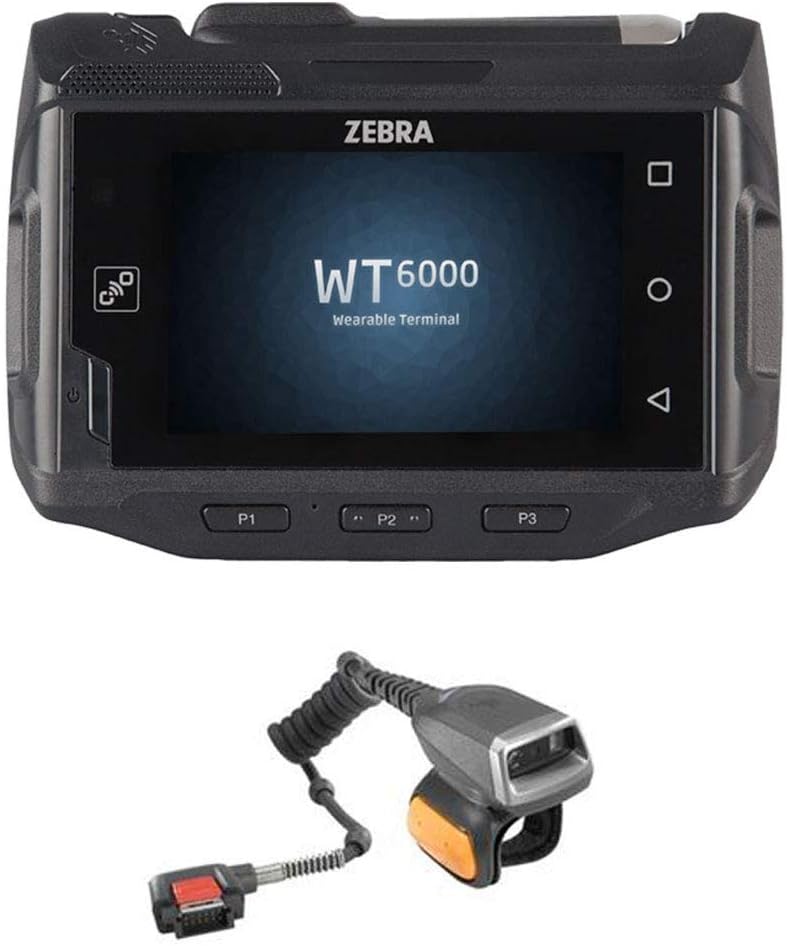 Zebra WT60A0-TS0LEUS Android Barcode Scanner with Ring Scanner RS4000-HPCSWR