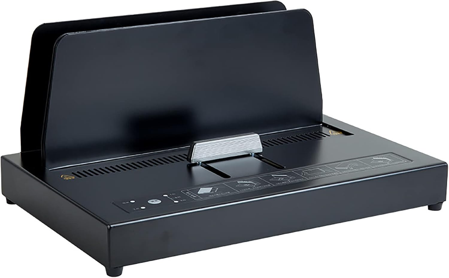 JKSVTF Electric Binding Machine, Hot Melt Binding Machine, 3 Levels of Temperature Adjustment, 1-40MM Binding Thickness, for Contract Document Invoice Folder