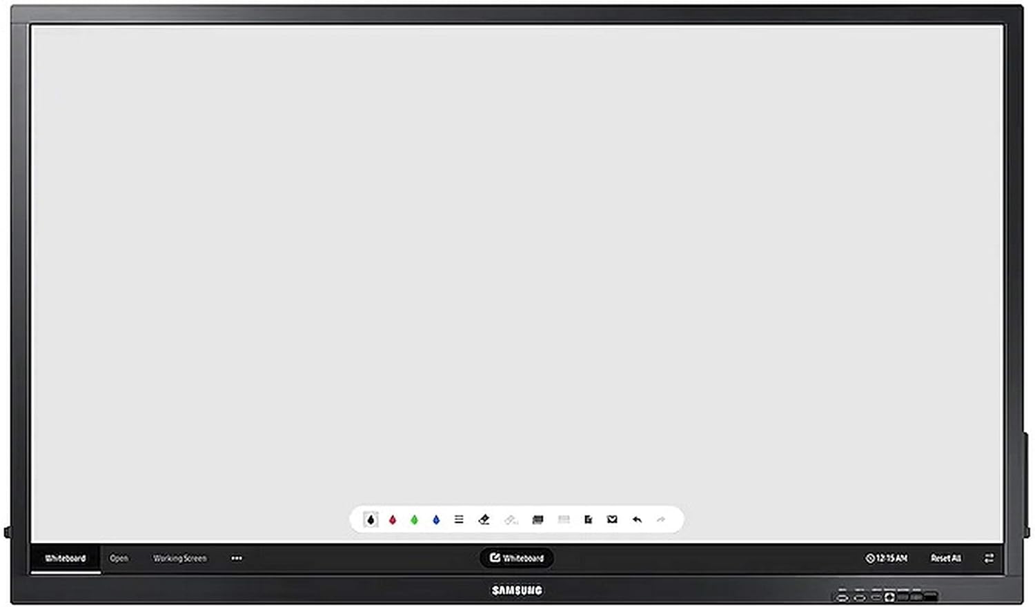 Samsung QB75N-W 75-Inch EDGE-Lit 4K UHD LED Interactive Display for Business