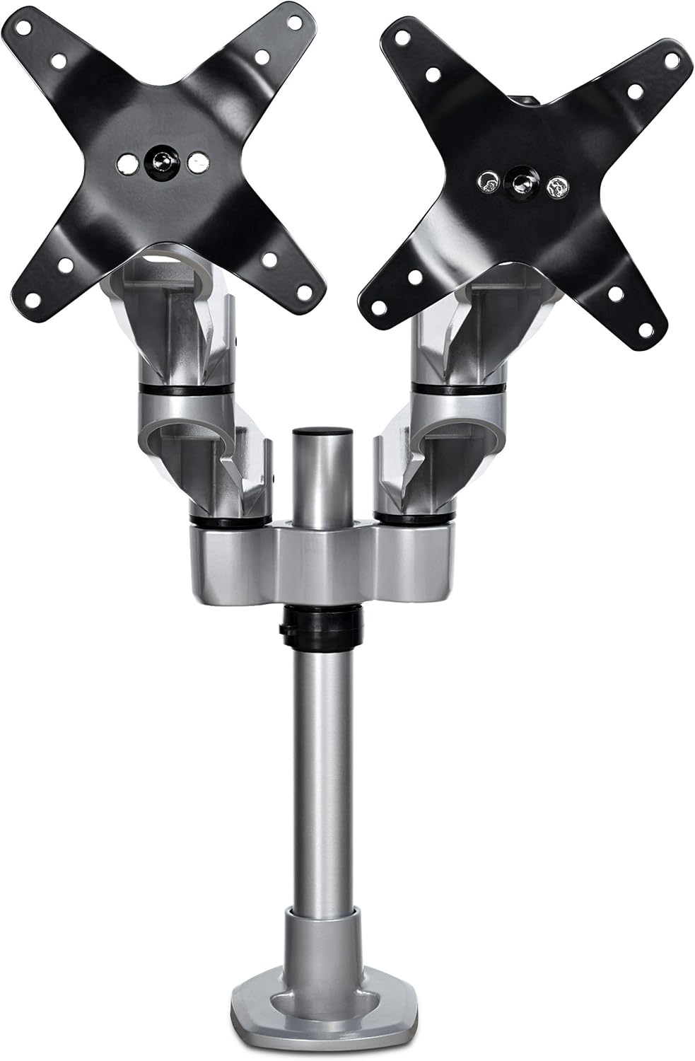 StarTech.com Desk Mount Dual Display Arm, Premium Articulating VESA Mount for Screens up to 27