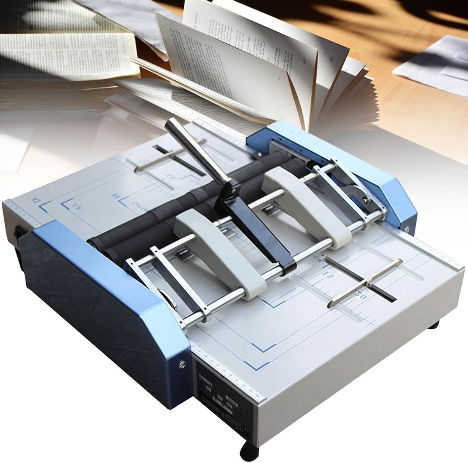 Automatic Booklet Maker A3,Paper Folding and Binding Machine,Booklet Folder Stapler Stapling Machine,Booklet Stapling Equipment,for Printing Factories and Schools