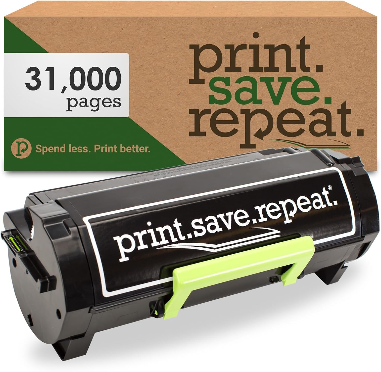 Print.Save.Repeat. Lexmark 66S1X00 Extra High Yield Toner Cartridge for MS631, MS632, MX632 [31,000 Pages]