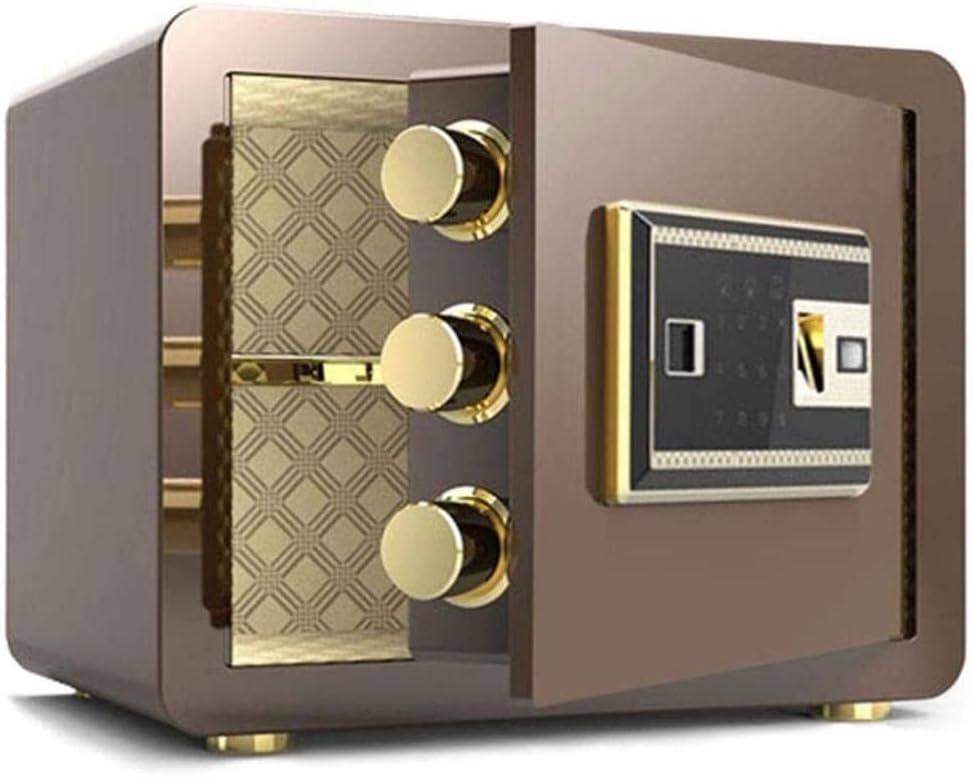 KG7HQRP Cabinet Safes Safe Box for Home Fingerprint Electronic Safe Safe Box Digital Keypad Combination Lock Security Cabinet for Home Office Hotel