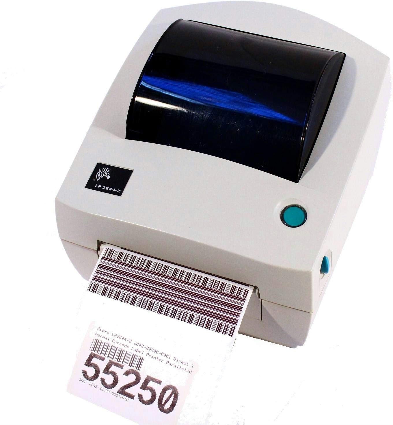 Zebra LP2844-Z Direct Thermal Label Printer Ethernet USB (Renewed)