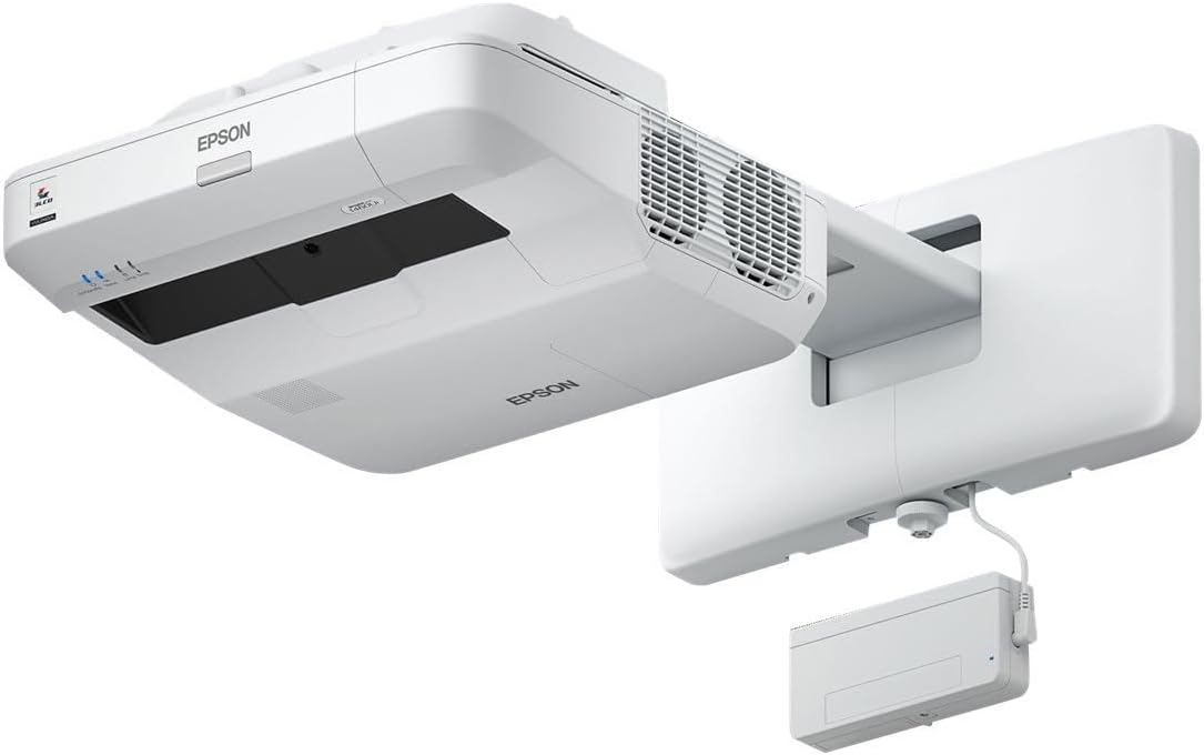 Epson BrightLink Pro 1450Ui Interactive - 3LCD projector - 3800 lumens (white) - 3800 lumens (color) - WUXGA (1920 x 1200) - 16:10 - 1080p - ultra sho
