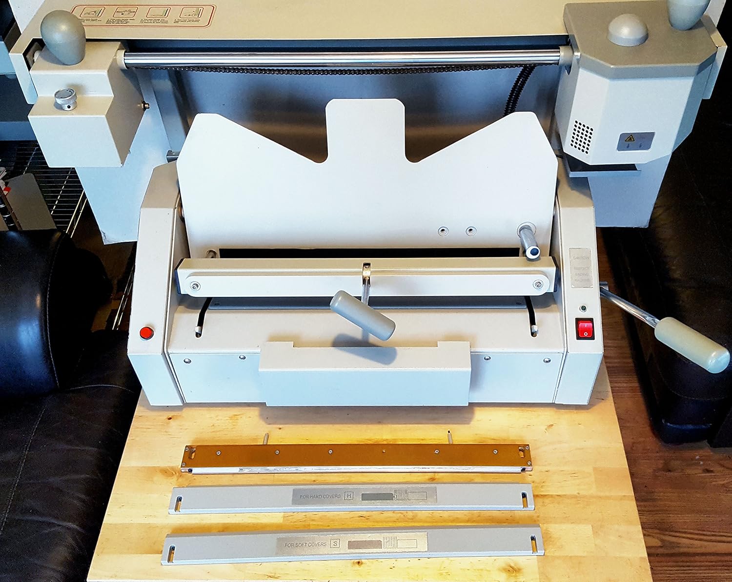 MXBAOHENG Hot Glue Book Binder A4 Book Binding Machine Glue Machine for Tender Document Book Paper Report Contract 110V