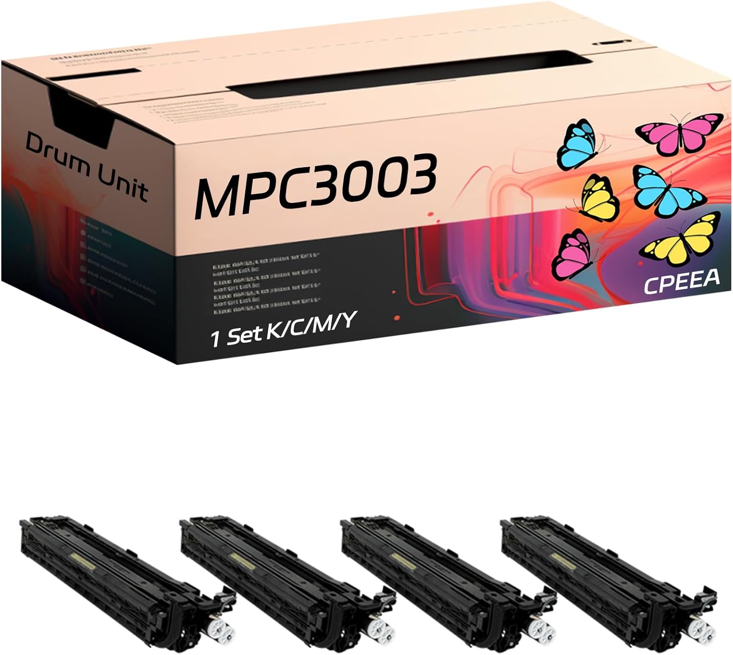 CPEEA MPC3003 Drum Unit Compatible with Ricoh MP C3003 C3503 C4503 C5503 C6003 Printers, High Yield 410000 Pages, Reliable Performance (Multicolor)