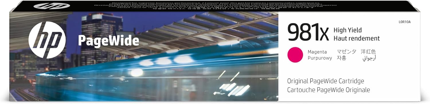 HP 981X | PageWide Cartridge High Yield | Magenta | L0R10A