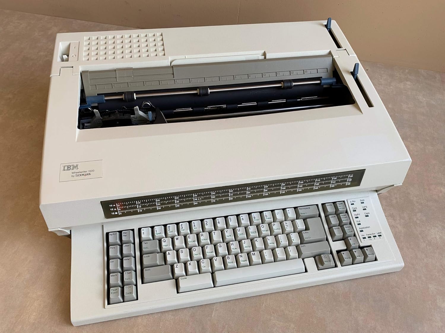 IBM Lexmark Wheelwriter 1500 Typewriter - Wide Carriage - 10K Storage - (Renewed)
