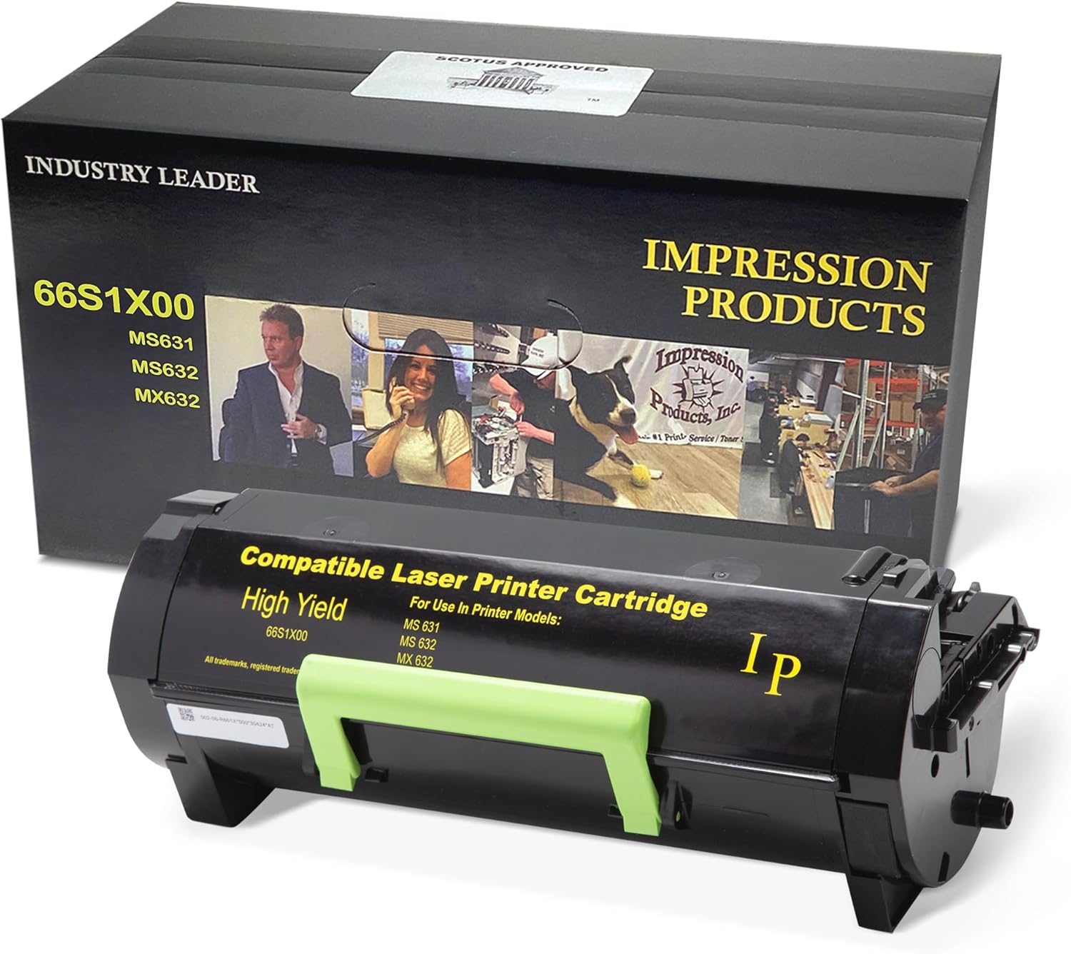 IMPRESSION PRODUCTS Extra High-Yield Toner Cartridge 66S1X00 – 31,000-Page Yield – Compatible with Lexmark MS631, MS632, MX632