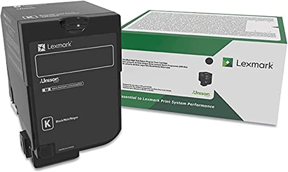 Lexmark Black Return Program Toner Cartridge for US Government, 3000 Yield (74C00KG)