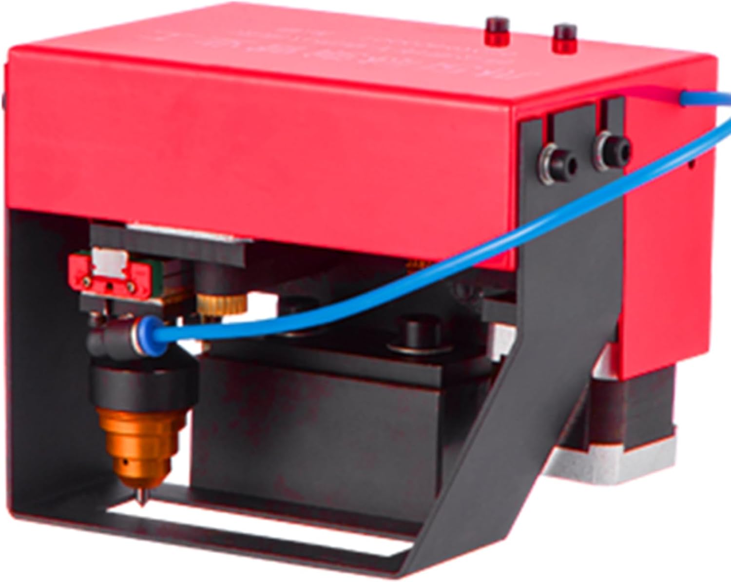 Yuidaaavzz Typewriter Machine,Pneumatic Portable Metal Stitch Typewriter,Cylinder Block Coding and Marking Machine 110V/220VMetal Nameplate Writing Machine,for Letters,Serial Numbers, Codes,T ()