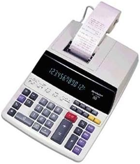 Sharp EL1197PIII 12 Digit Printing Calculator - 12 Character(s) - Fluorescent - Power Adapter Powered - NEW - Retail - EL-1197PIII