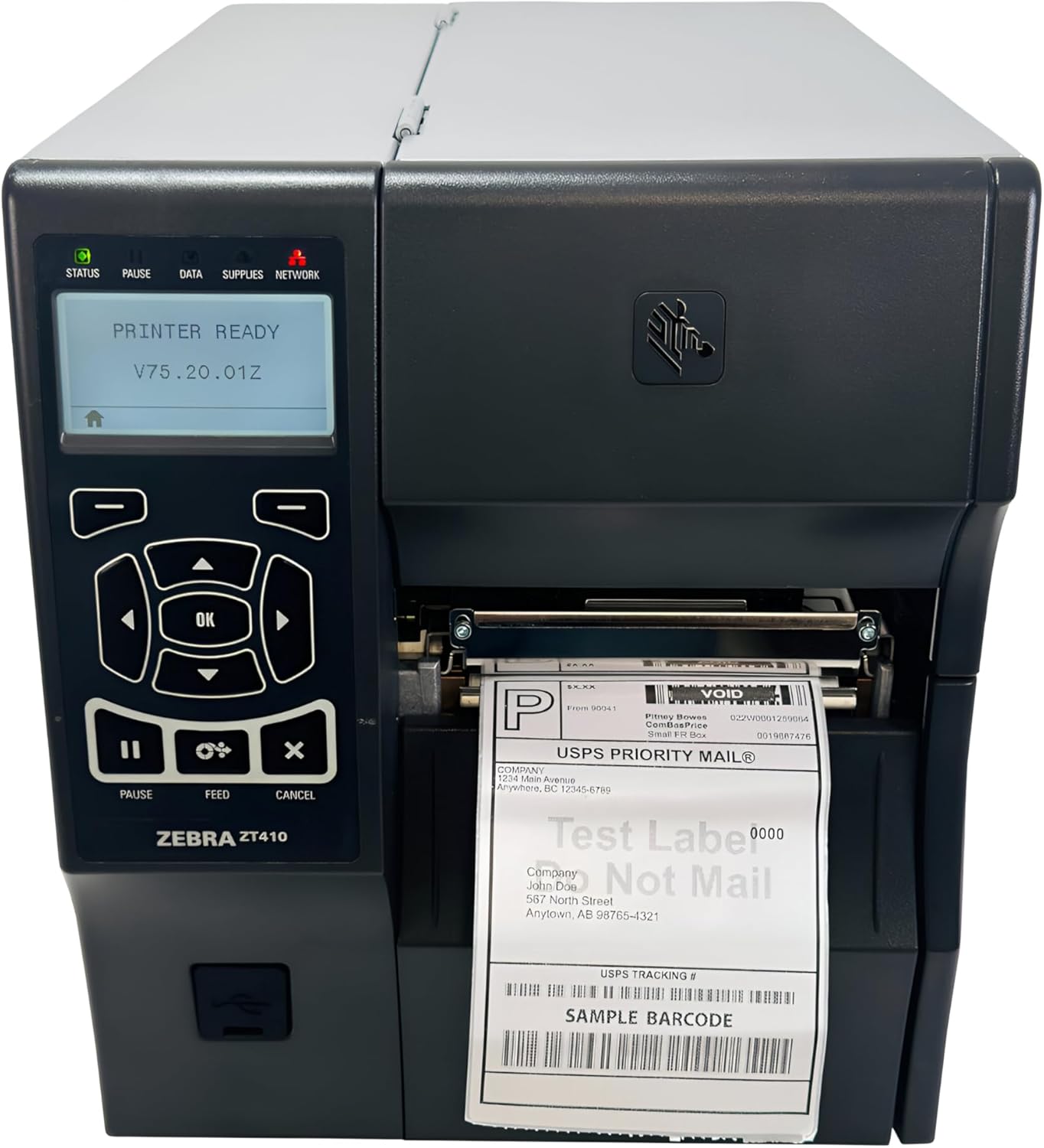 Zebra ZT400 Series Bar Code Printers (Renewed)