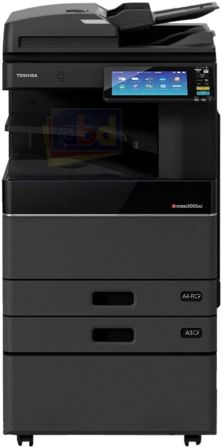 Toshiba E-Studio 4505AC A3 Color Laser Multi-Function Copier - 45ppm, Copy, Print, Scan, Scan-to-USB, Print-from-USB, Auto Duplex, Network, SRA3/A3/A4/A5, 2 Trays, Stand (Renewed)