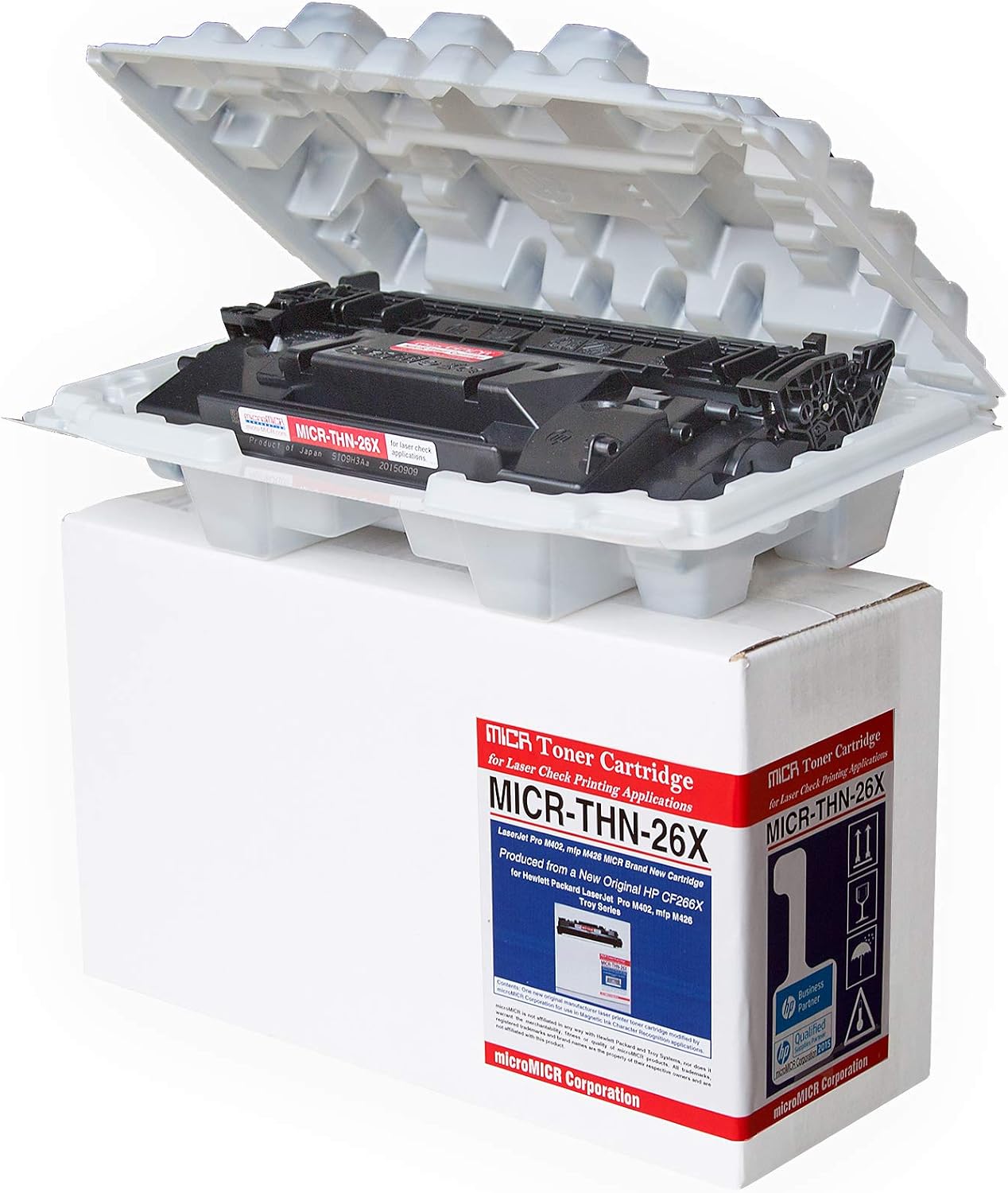 Micromicr MICRTHN26X MICR Toner Cartridge - Alternative for HP (26X) - Black