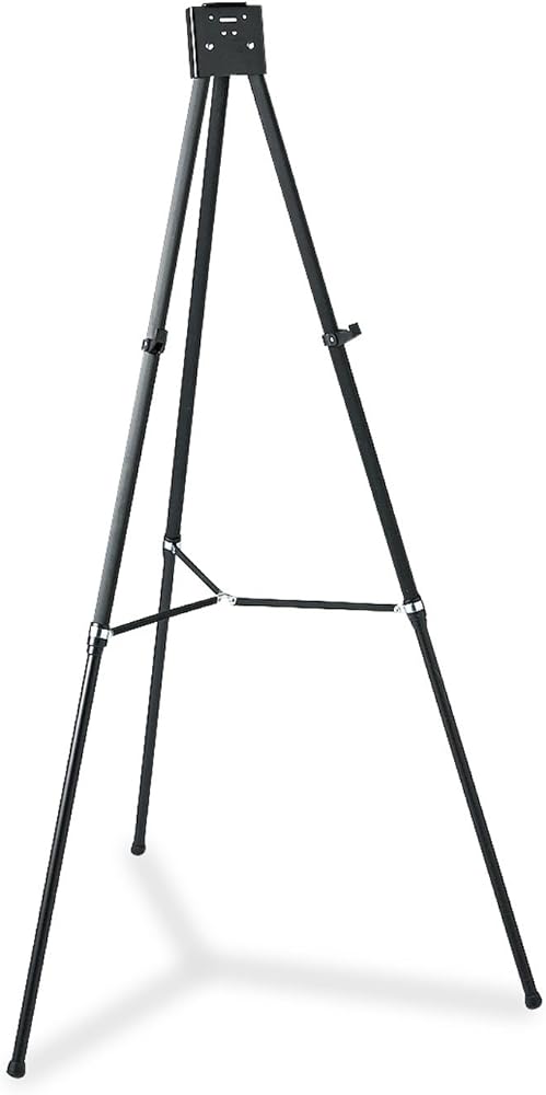 Quartet Easel, Aluminum, Heavy-Duty, Telescoping, 66